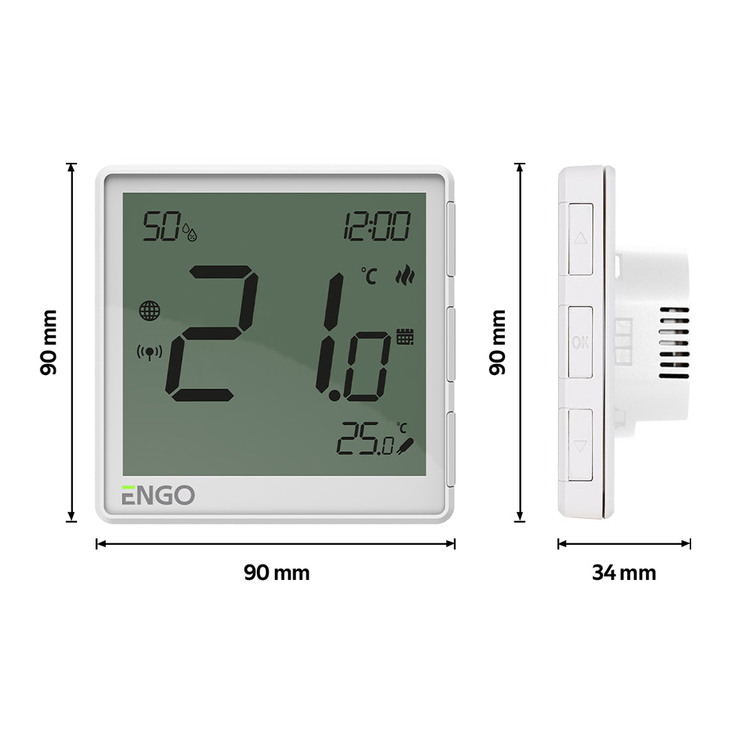 Smart termostat ENGO EONE-230W ZigBee Tuya