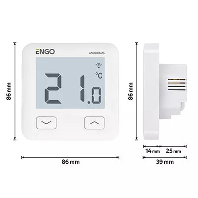 Smart regulátor teploty ENGO E10-MBUSW WiFi