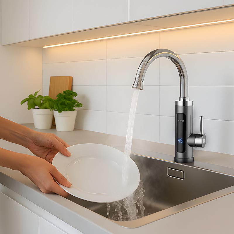 Dřezová baterie NOVEEN IWH480 s elektrickým ohřevem vody