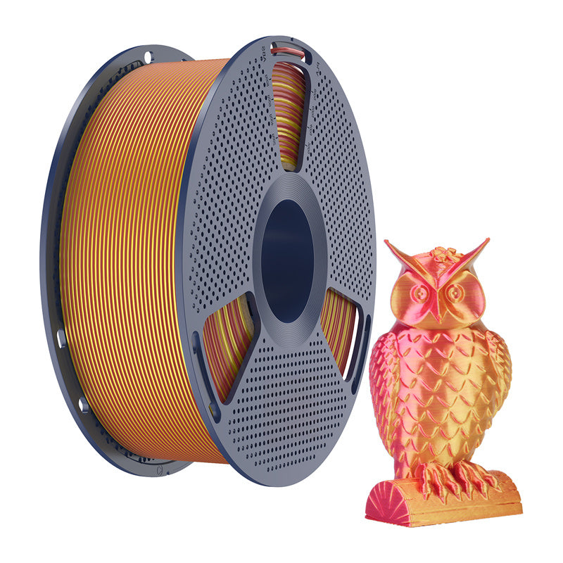 Filament SUNLU PLA+ Silk 1kg červený/zlatý 1,75mm