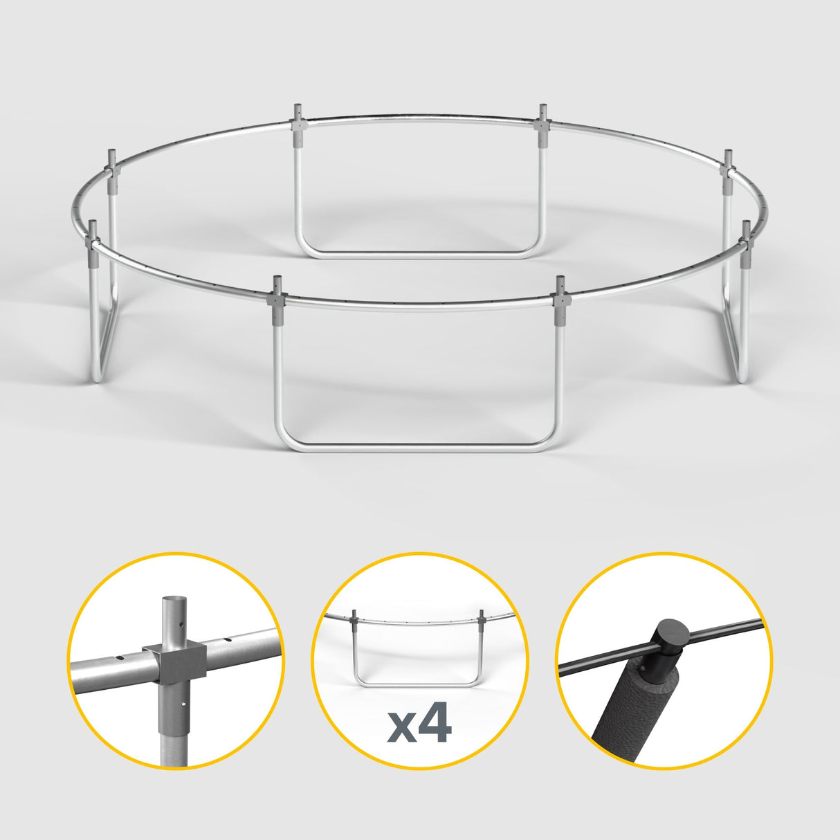 Trampolína REBEL RBA-8001 244cm