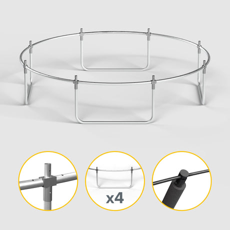 Trampolína REBEL RBA-8001 244cm