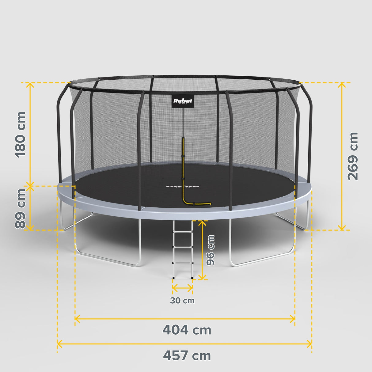 Trampolína REBEL RBA-8005 457cm