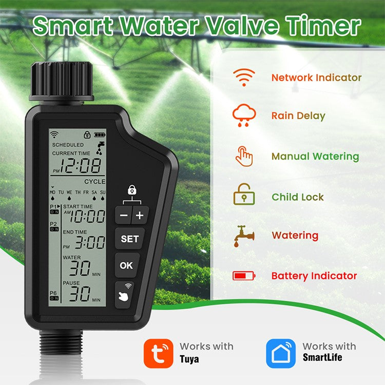 Smart zavlažovací ventil IMMAX NEO 07556L WiFi Tuya