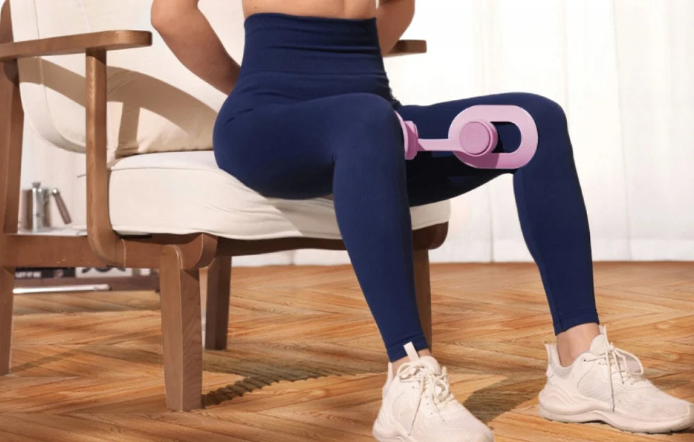Trenažér na stehna a pánevní dno MERACH MR-2397 Pink