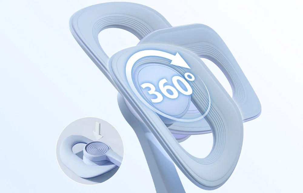 Trenažér na stehna a pánevní dno MERACH MR-2397 Blue