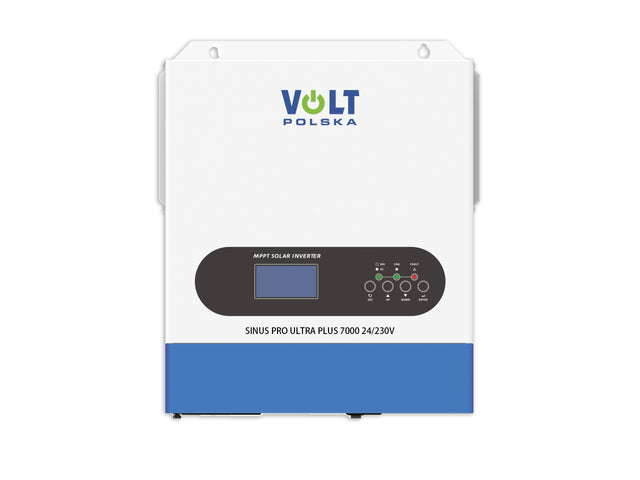 Solární invertor VOLT Sinus Pro Ultra Plus 7000 24/230V (3500/7000W) + 100A MPPT (60-500V) WiFi