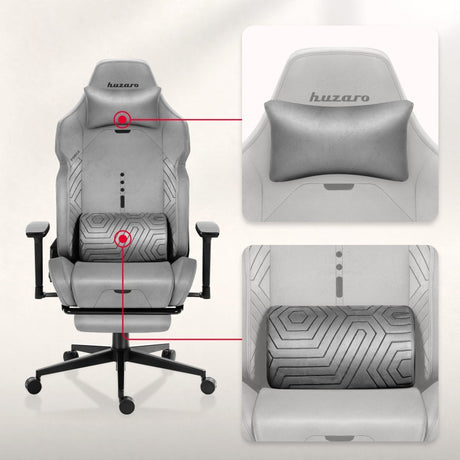 Křeslo herní HUZARO Force 8.1 Grey