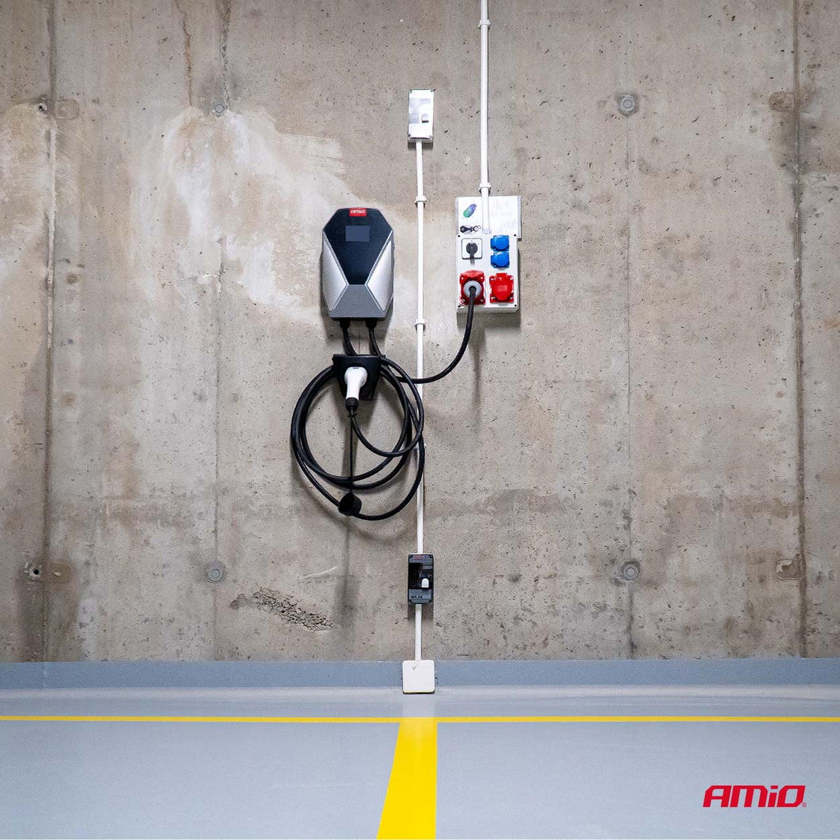 Nabíjecí stanice AMIO 04843 22kW 5m