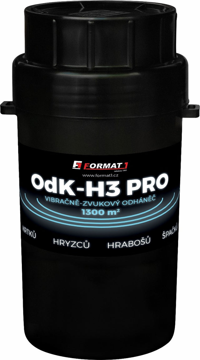 Odpuzovač krtků a hrabošů FORMAT OdK-H3 PRO