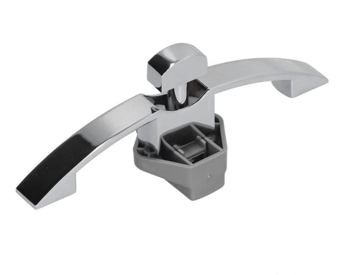 Nábytkový zámek do karavanů chrom - push lock