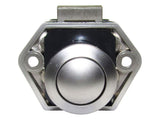 Nábytkový zámek do karavanů stříbrná - push lock