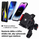 Univerzální držák telefonu na kolo/motocykl CARCLEVER r18