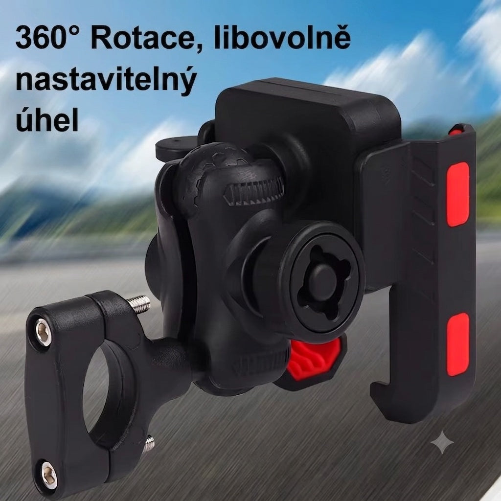 Univerzální držák telefonu na kolo/motocykl CARCLEVER r15