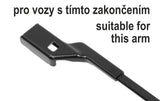 Ploché stěrače COMPASS FLAT SET 530+530mm GREEN FAB II