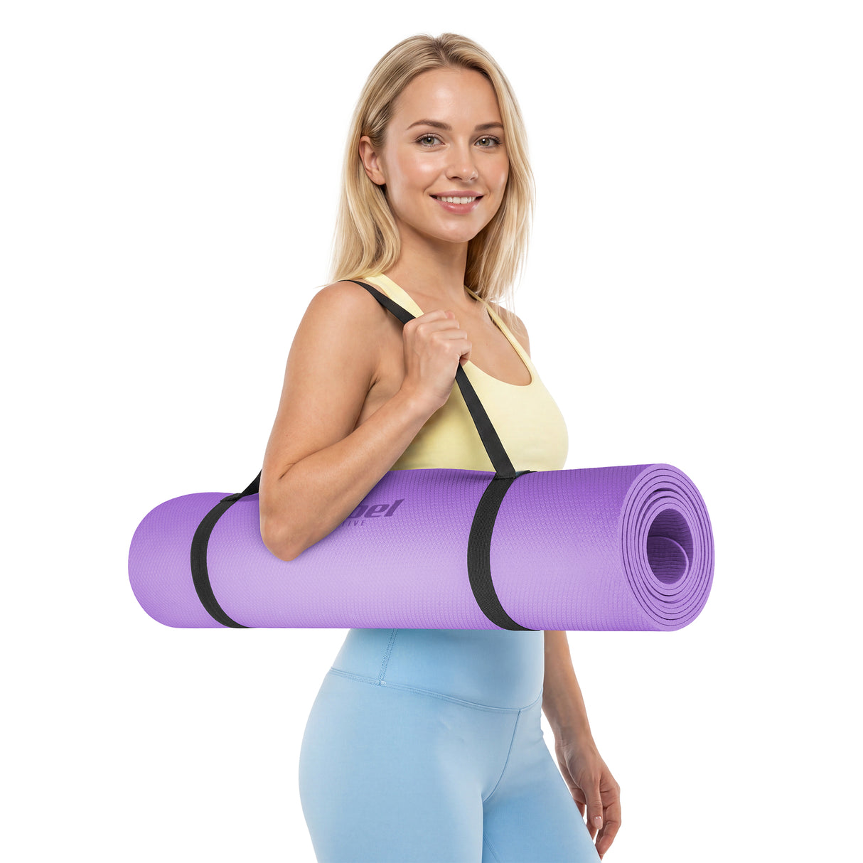 Podložka na jógu REBEL RBA-3157-PU 4mm