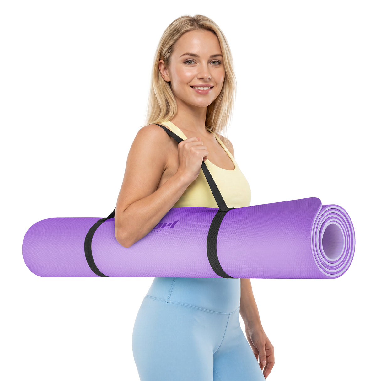 Podložka na jógu REBEL RBA-3160-2PU 10mm