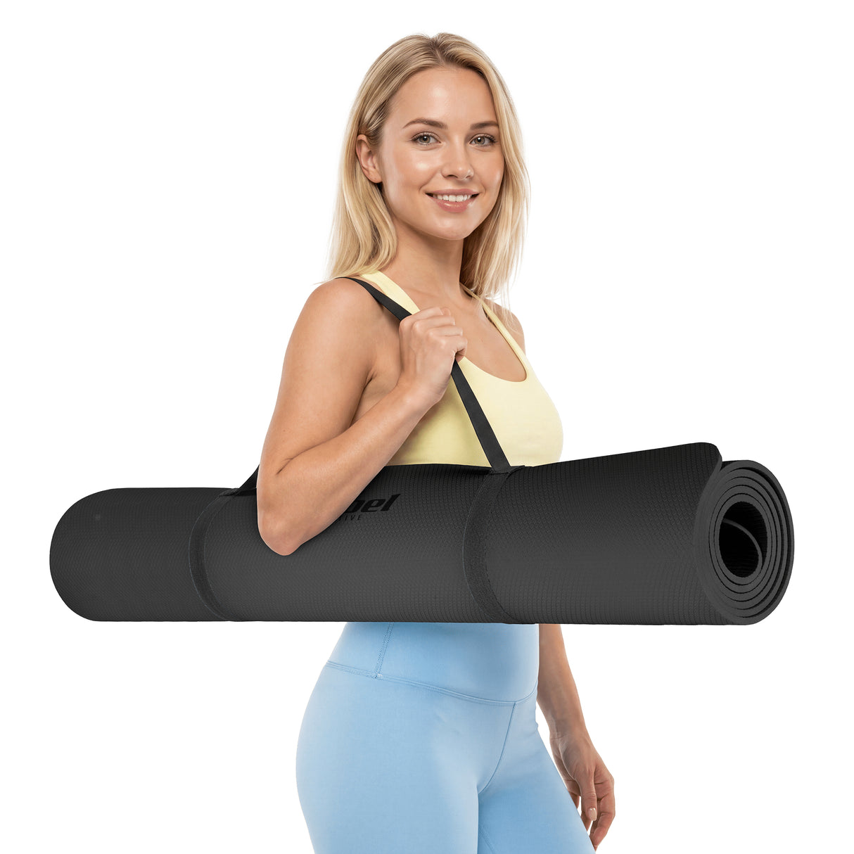 Podložka na jógu REBEL RBA-3160-BK 10mm