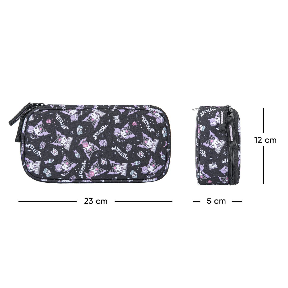 Penál Etue BAAGL Kuromi Black