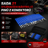 Sada vypichováků na konektory a piny autoelektriky STU 45037 21ks