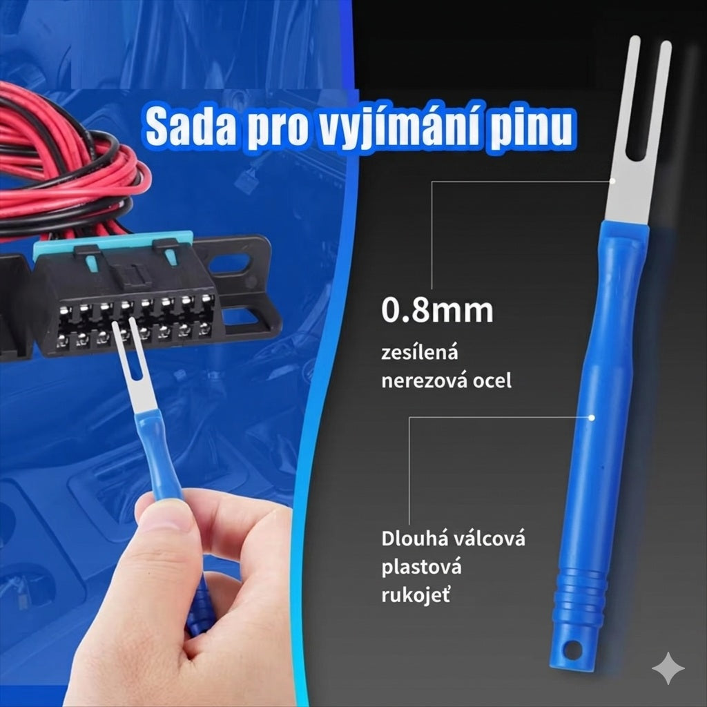 Sada vypichováků na konektory a piny autoelektriky STU 45037 21ks