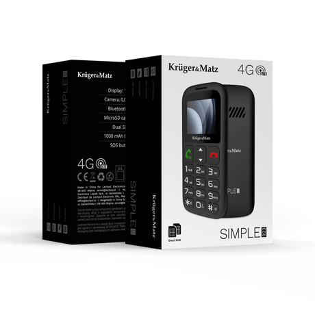 Seniorský telefon KRUGER & MATZ Simple 923 4G GSM