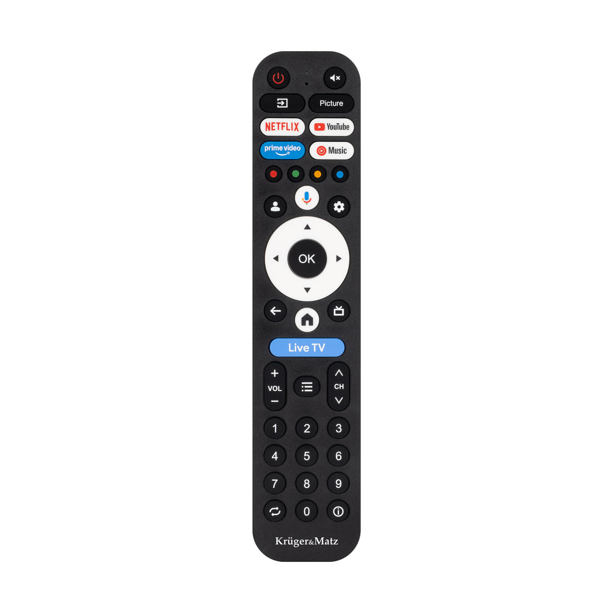 Smart televizor KRUGER & MATZ KM0275UHD-G2 75" Google TV