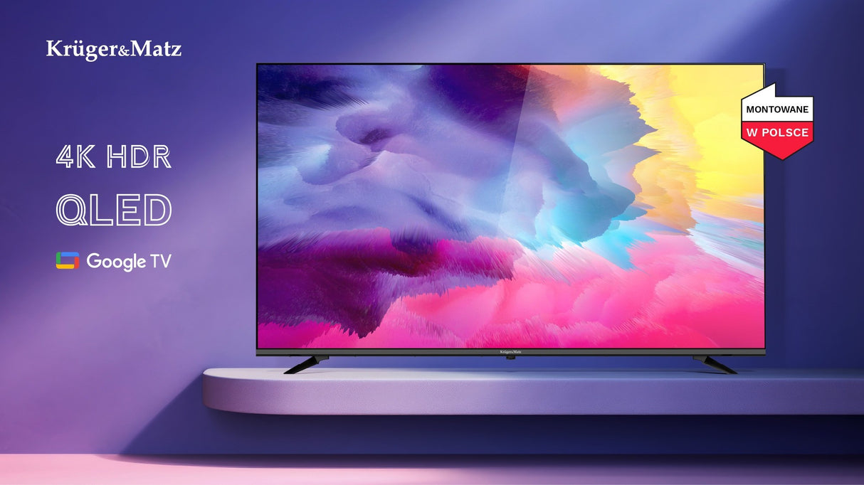 Smart televizor KRUGER & MATZ KM0275UHD-G2 75" Google TV
