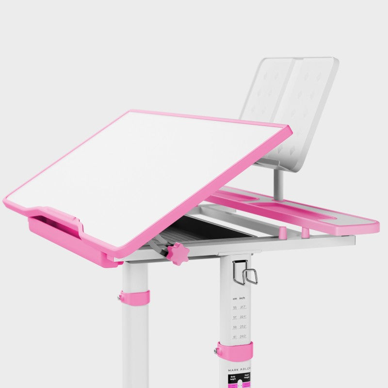 Ergonomický stůl MARK ADLER Study 3.0 Pink 66 cm