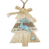 Ozdoba vánoční MagicHome XO204C, Stromeček, 11cm, balení 5ks (cena za balení)