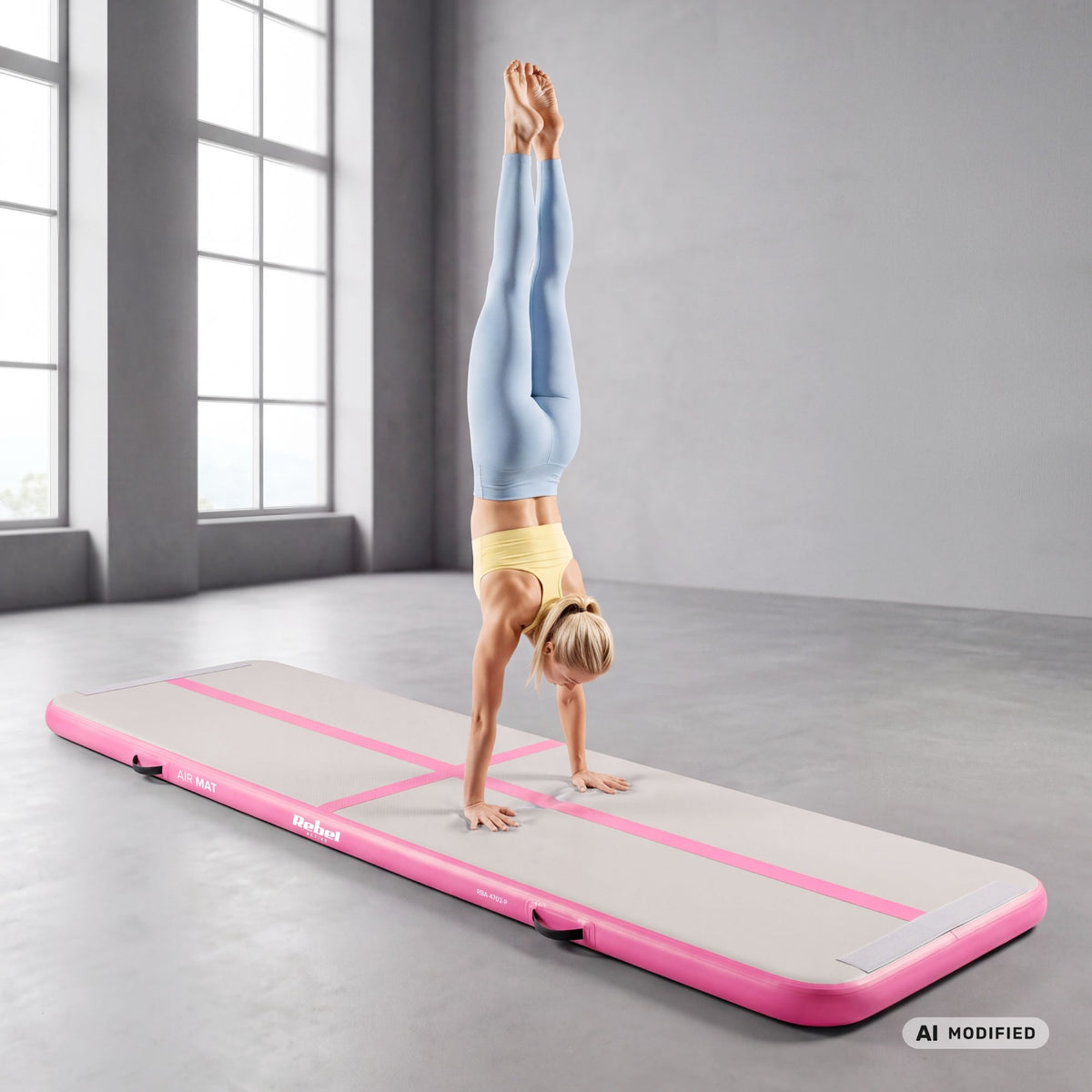 Airtrack REBEL RBA-4701-P 300x100x10cm pink
