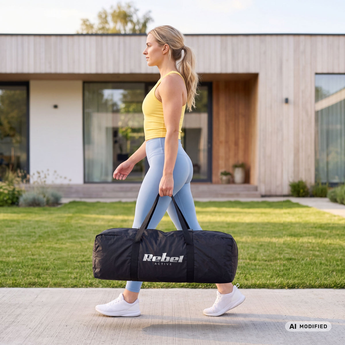 Airtrack REBEL RBA-4708-GR 400x100x10cm gray