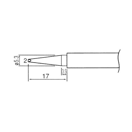 Hrot N1-46 pr.2.0mm  (ZD-929C,ZD-931)
