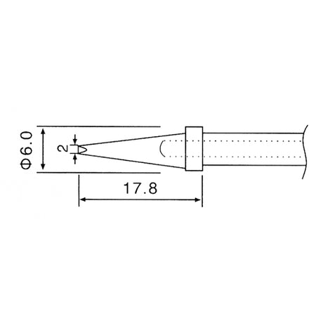 Hrot N4-4/ZD415 pr.2.0mm (ZD-912,ZD-916,ZD-917)