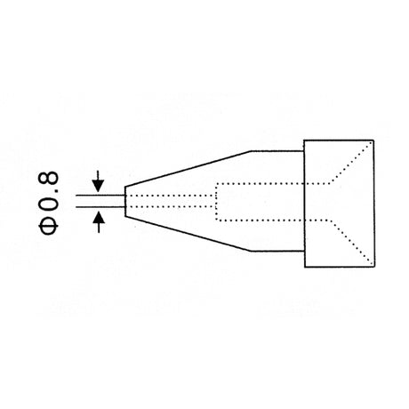 Hrot N5-2/ZD552,ZD-553T,553R pr.0.8mm (ZD-917,ZD-8917B,ZD-8925,ZD-8965)