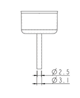 Tryska A-2131 pr.3,1mm