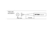 Hrot T900-0.8D Chisel Tip
