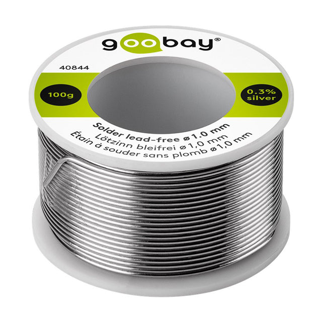 Cín 1.0mm 100g 99,3%Sn 0,7%Cu GOOBAY 40844
