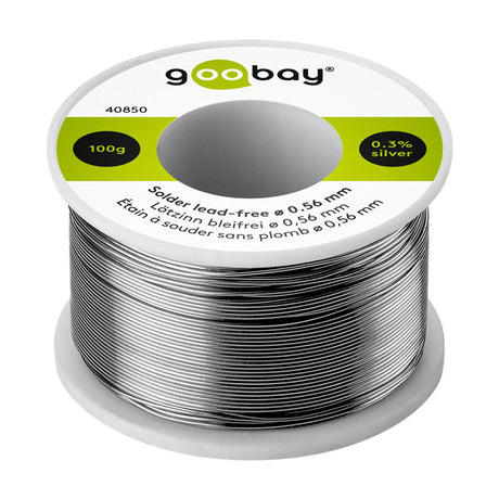 Cín 0.56mm 100g 99,3%Sn 0,7%Cu GOOBAY 40850