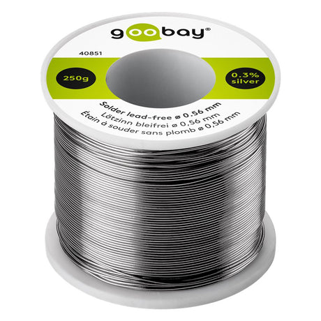 Cín 0.56mm 250g 99,3%Sn 0,7%Cu GOOBAY 40851