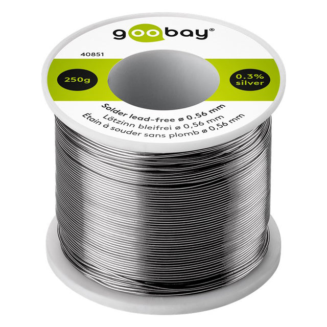 Cín 0.56mm 250g 99,3%Sn 0,7%Cu GOOBAY 40851