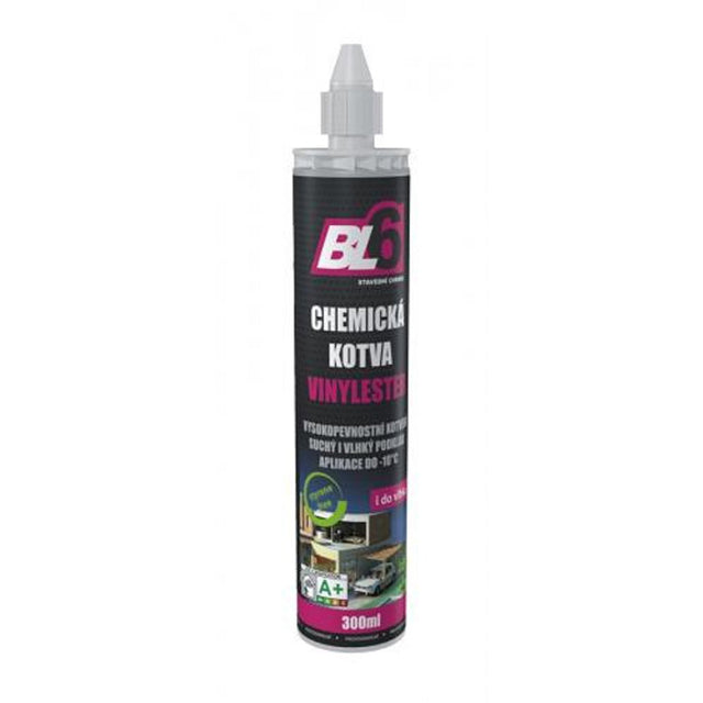Kotva chemická vinylester BL6 - kartuše 300ml /POUZE 1 TRYSKA