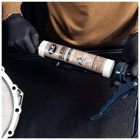 Silikon pro utěsnění části motoru při montáži K2 SILICONE BLACK 300g