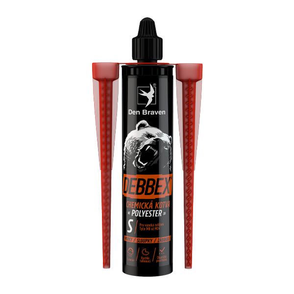 Kotva chemická DEBBEX POLYESTER S 380ml