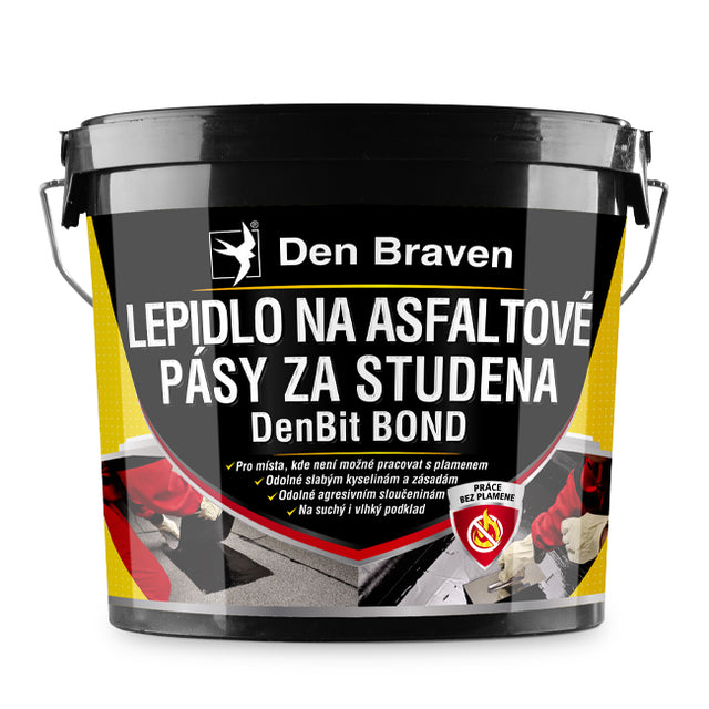 Lepidlo na asfaltové pásy za studena DEN BRAVEN DenBit BOND 5kg