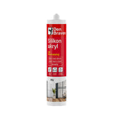 Silikon akryl DEN BRAVEN bílý 280ml