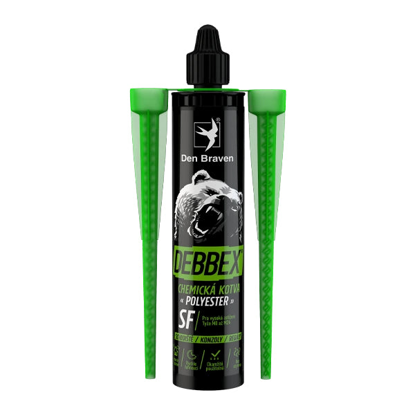 Kotva chemická bez styrenu DEBBEX SF POLYESTER 380ml