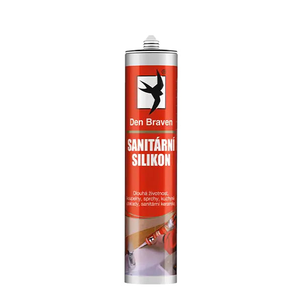 Silikon sanitární DEN BRAVEN šedý 280ml