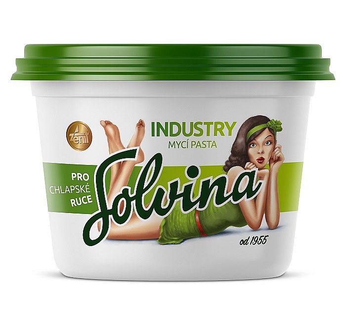 Solvina industry - pilinová mycí pasta 450g