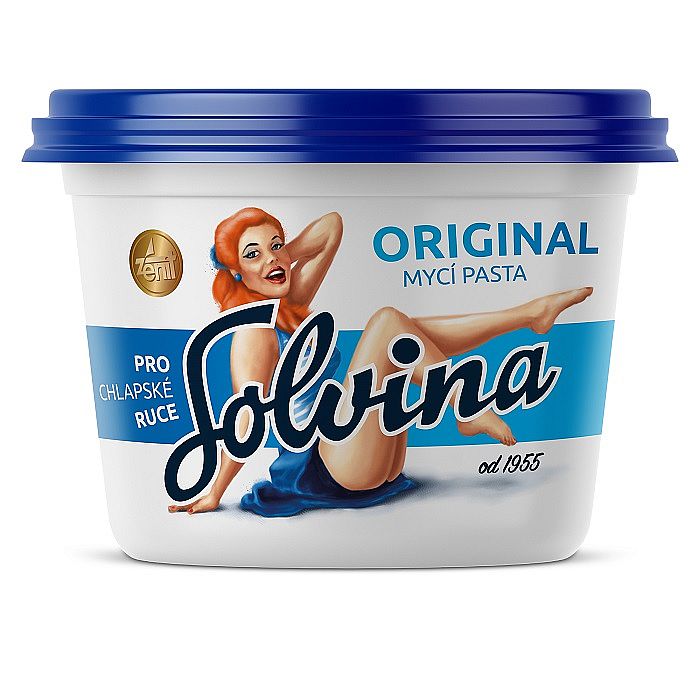 Solvina original - pilinová mycí pasta 450g